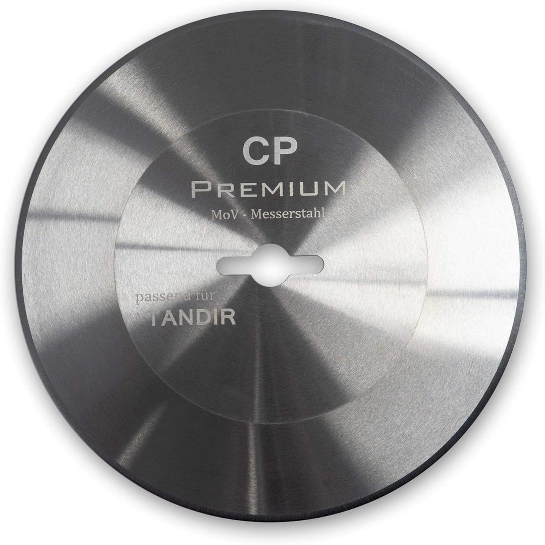 GASTRONICS Kreismesser für Tandir - 100 mm, glatt - Dönermesser aus Edelstahl in Premium Qualität