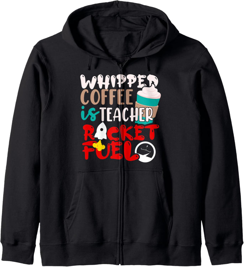 Whipped Coffee Is Teacher Rocket Fuel Kapuzenjacke