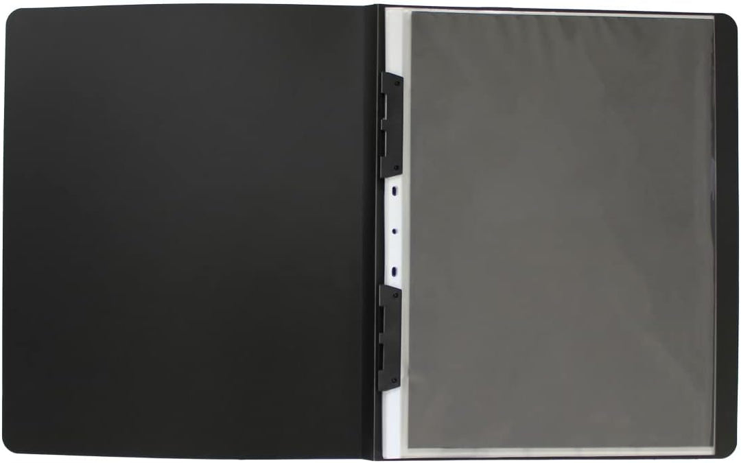 Nachfüllbares Diamond Painting - Sammelbuch für Inhalt 30 x 40 cm in schwarz mit 20 Hüllen