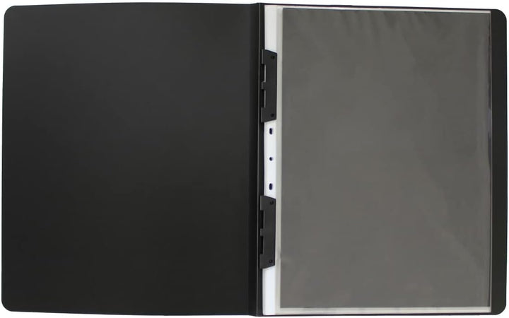 Nachfüllbares Diamond Painting - Sammelbuch für Inhalt 30 x 40 cm in schwarz mit 20 Hüllen
