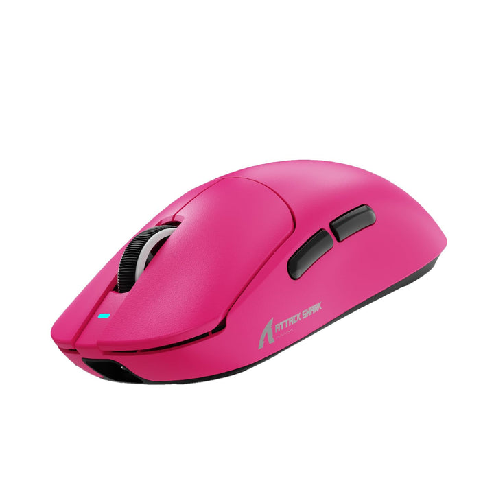 ATTACK SHARK X8PLUS Mouse for Large Hand, 55g Superlight, PixArt PAW3395PRO Gaming Sensor, BT/2.4G W
