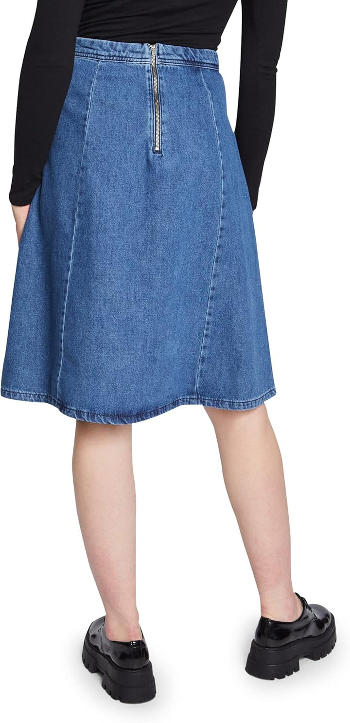 Cartoon Damen Rock 42 Middle/Blue/Denim, 42 Middle/Blue/Denim