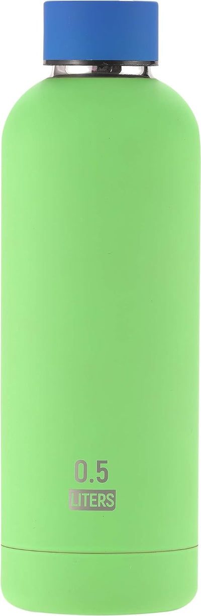 Cressi Unisex-Adult Rubber Coated Thermal Flask 500 Ml Sport-Thermalwasserflasche, gummiert 500 ml F