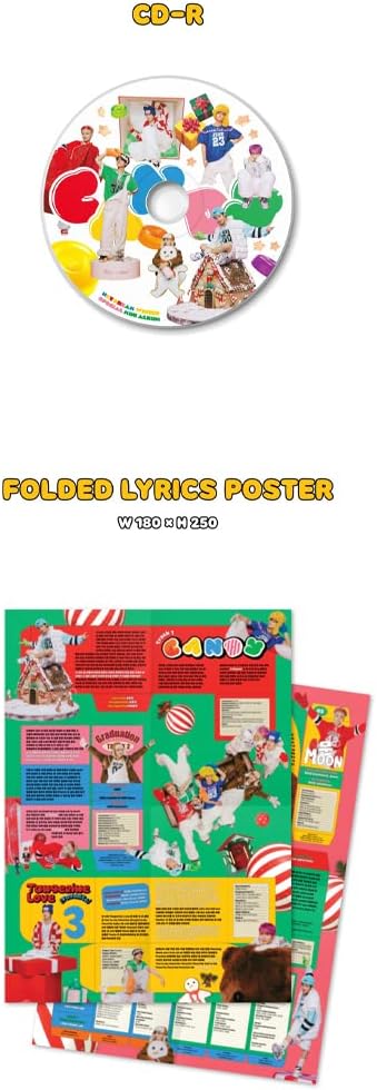 NCT Dream Winter Special Mini Album Candy Photobook ver + Poster