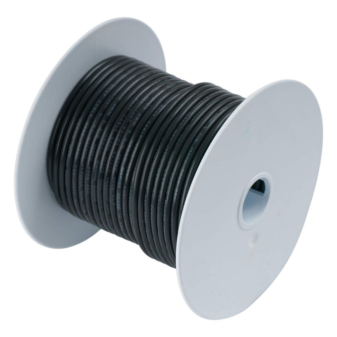 Ancor Marine Grade Primary Wire and Battery Cable 25 ' 8 AWG (3,3 mm Durchmesser) Schwarz, 25 ' 8 AW
