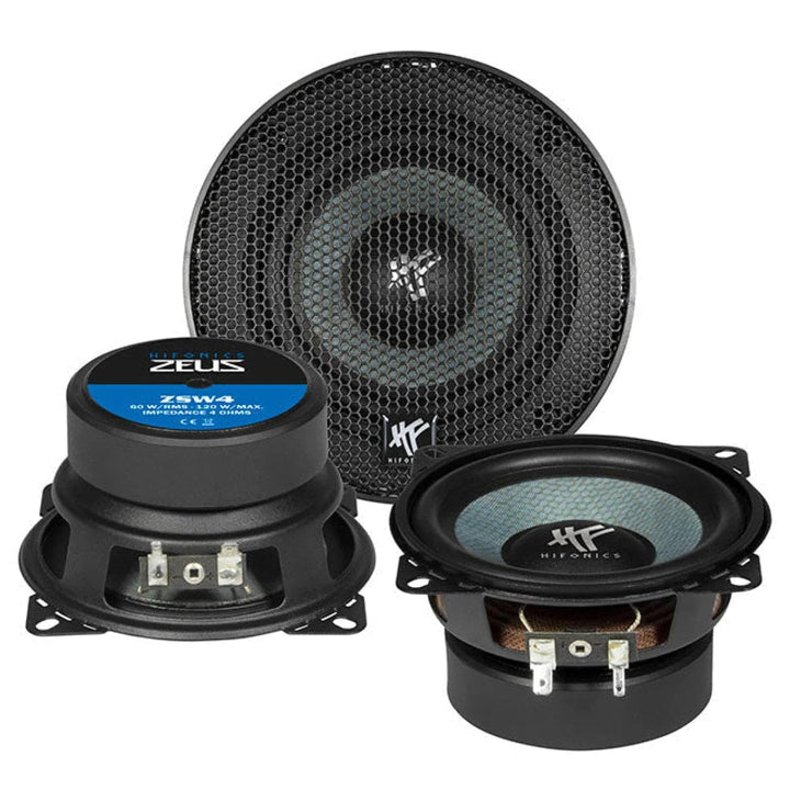 Hifonics ZSW-4 2-Wege Koaxial-Einbaulautsprecher 120W Inhalt: 1St.