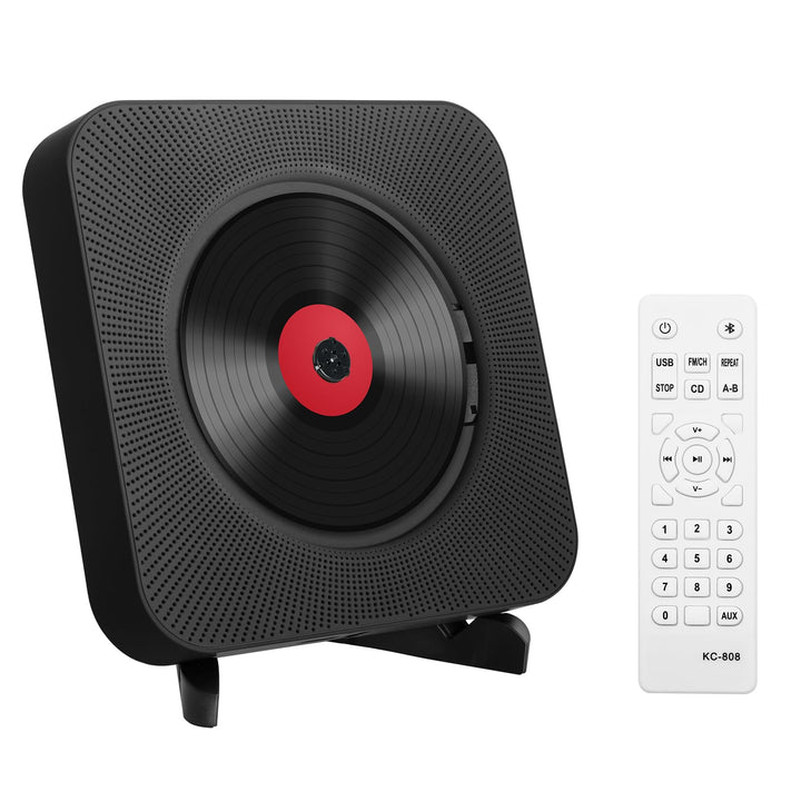 Adirigo Tragbarer Desktop-CD-Player mit Bluetooth – Kpop Musik CD-Player Eingebaute Doppel HiFi Laut