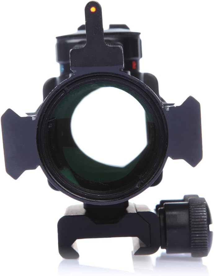 Minidiva® 4x32 mm Tactical Scope, mit Rot Gruen Blau 3 Helligkeit, Lichtwellenleiter Scope