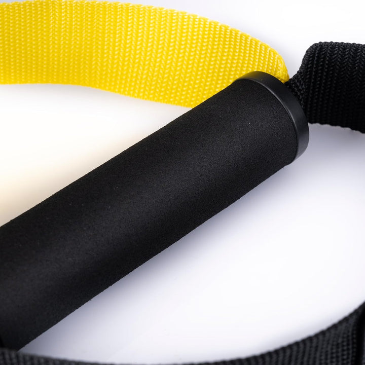 Fizyo TRX Schlingentrainer Sling Trainer mit Türanker, elastische Trainingsgurte für Ganzkörper-Wide