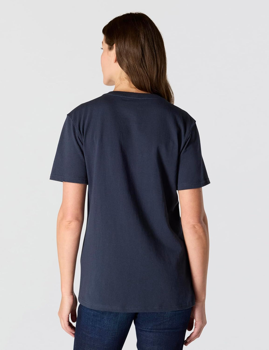 Carhartt Bekleidung Logo T-Shirt grün XS Marineblau, XS Marineblau