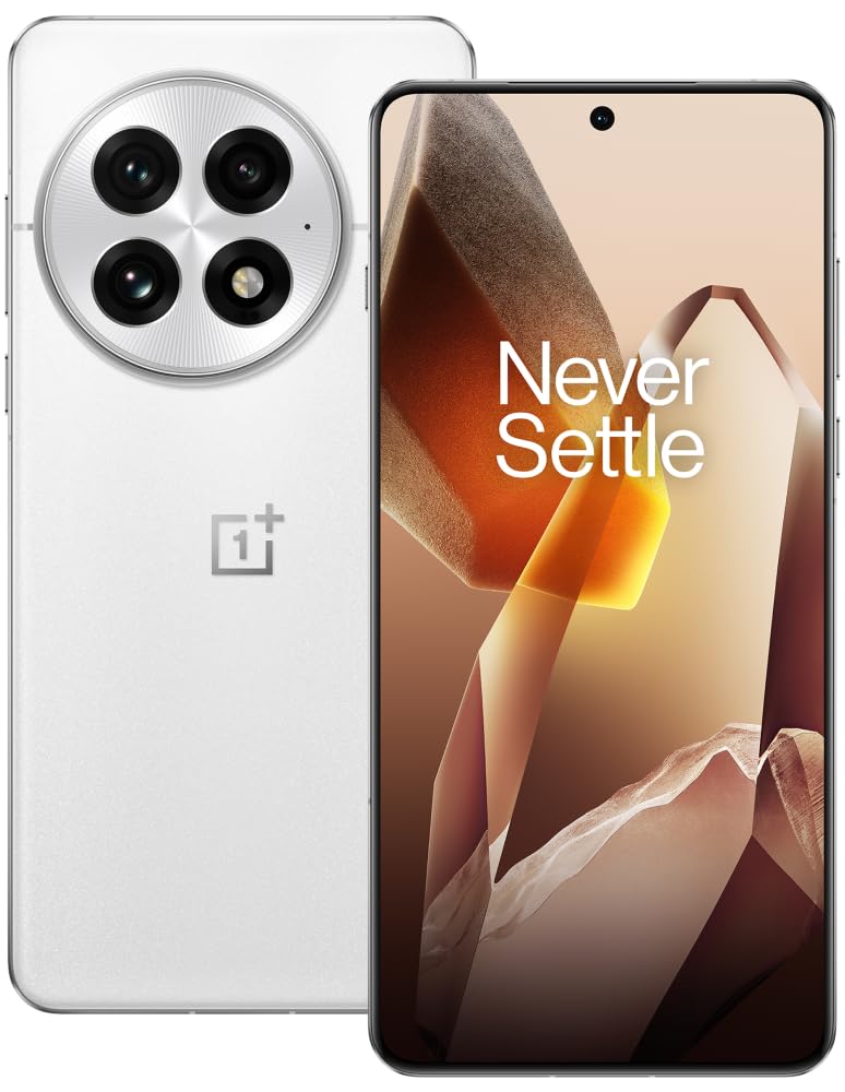 OnePlus 13 5G 16GB RAM 512GB Speicher SIM-freies Smartphone mit 50MP Dreifachkamera + OIS - Arktisch