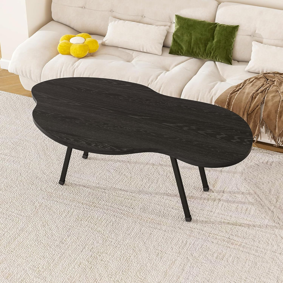 Wolken Couchtisch Klappbarer Tisch Wohnzimmertisch Klein Holz,Beistelltisch Couch, Bodentisch Klappb