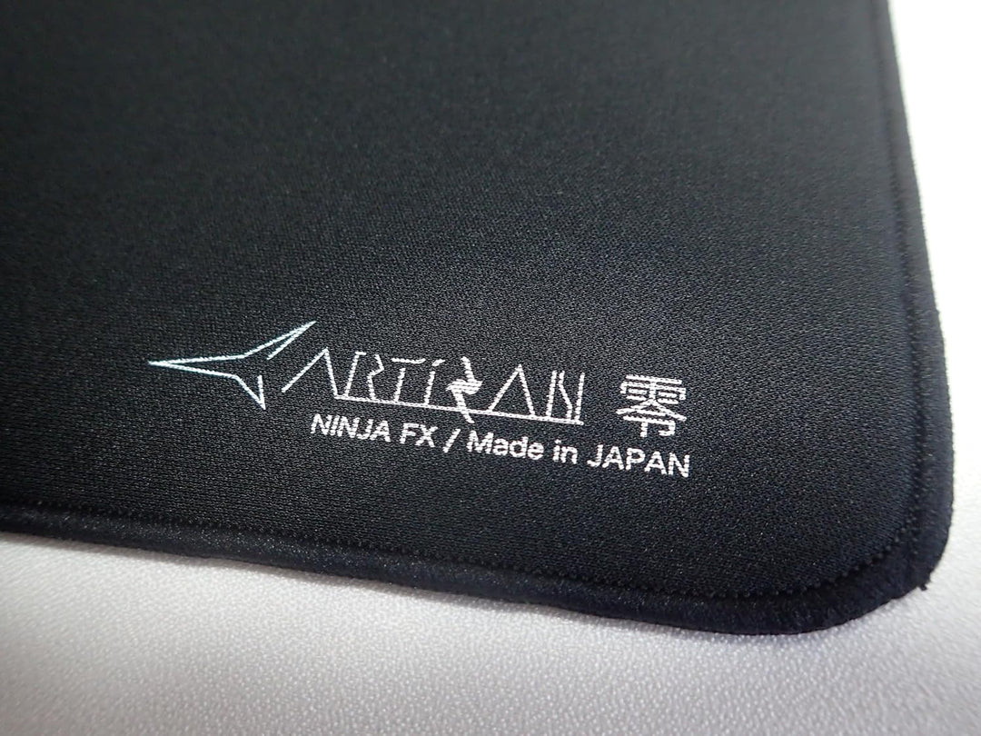Artisan FX-ZR-SF-L Zero Mauspad, weich, aus Japan (Schwarz/L)