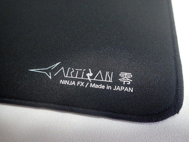 Artisan FX-ZR-SF-L Zero Mauspad, weich, aus Japan (Schwarz/L)