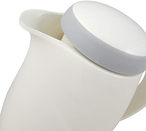 Helios Wave Kunststoff-Isolierkanne, weiss, 0,6 Liter Weiss 0,6 Liter, Weiss 0,6 Liter
