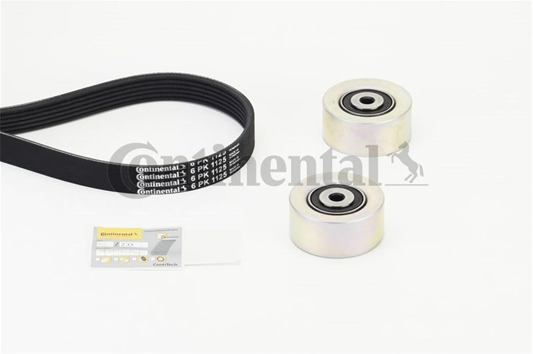 Contitech 6PK1125K1 Keilriemen, mehrfarbig