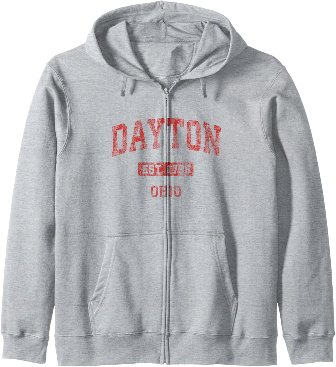 Dayton Ohio OH Sportdesign im Vintage-Stil Kapuzenjacke