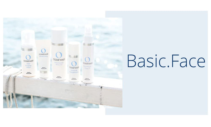 Oceanwell Basic Gesichtspflege Gel Meeresgel 150 ml trockene, sensible, fettige Haut Skincare Moistu
