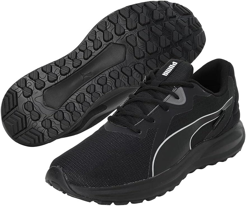 PUMA Unisex Twitch Runner PTX Strassen-Laufschuh 36 EU Puma Schwarz Puma Weiss, 36 EU Puma Schwarz P