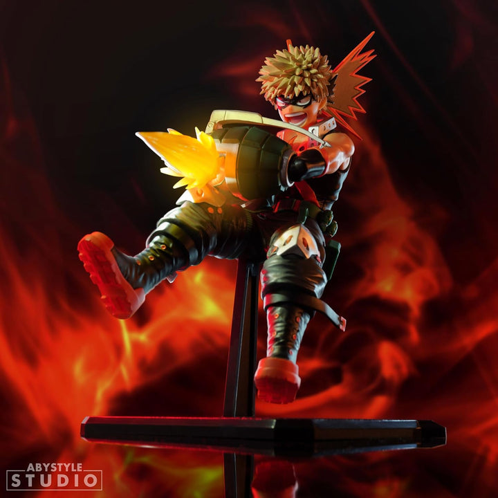 Abysse Corp My Hero Academia Actionfigur Bakugo AP Shot 1:10 Scale Bedruckt, aus PVC, in Geschenkver