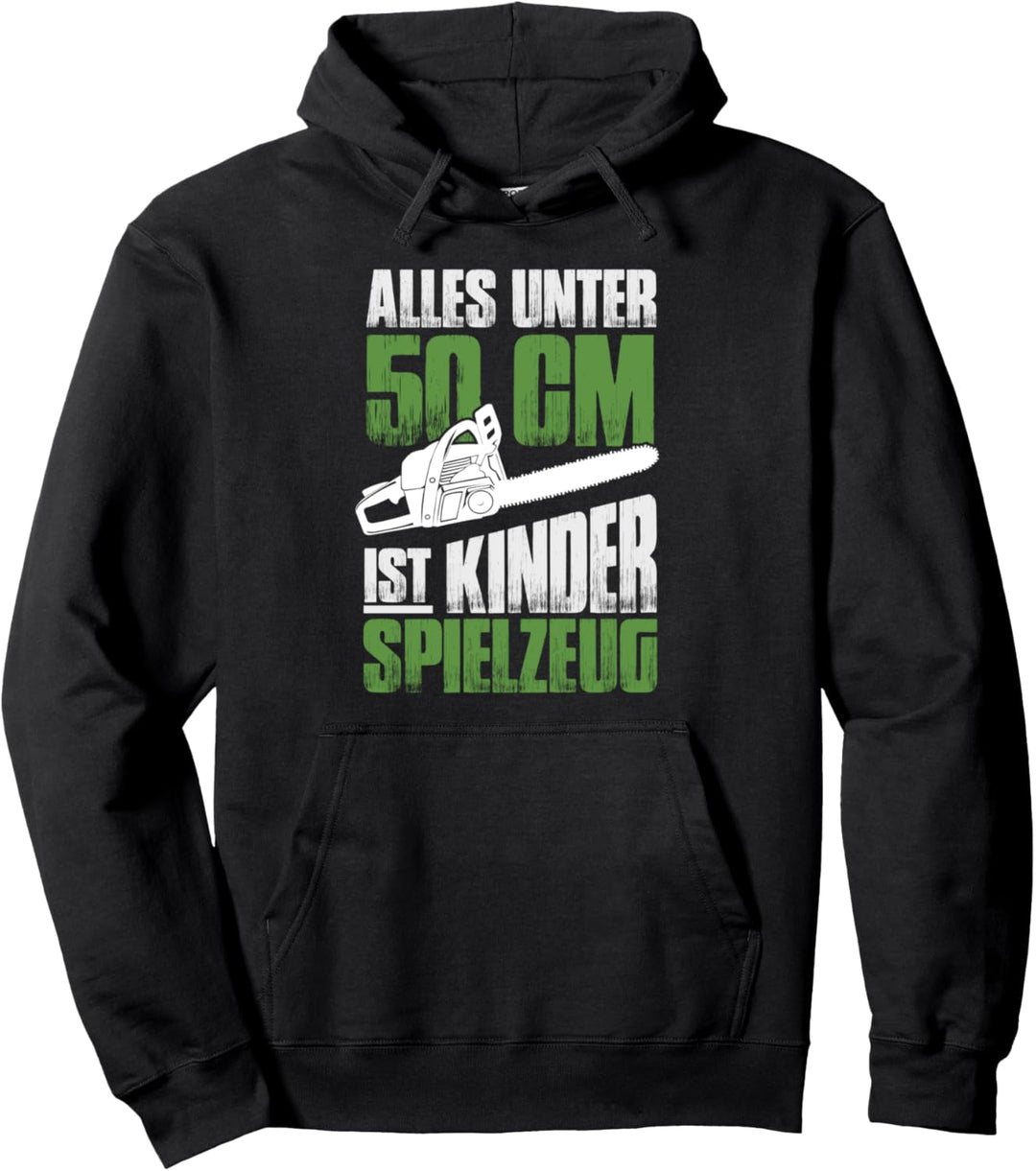 Lustiges Förster Forstwirt Holzfäller Waldarbeiter Pullover Hoodie
