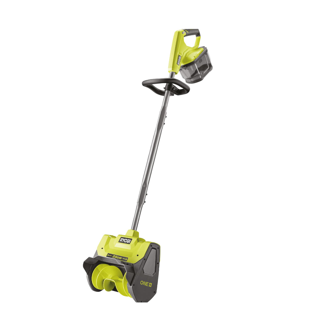 RYOBI 18 V ONE+ Akku‐Schneefräse RY18ST25A‐0, Räumbreite 25 cm, ohne Akku und Ladegerät 25 cm Arbeit