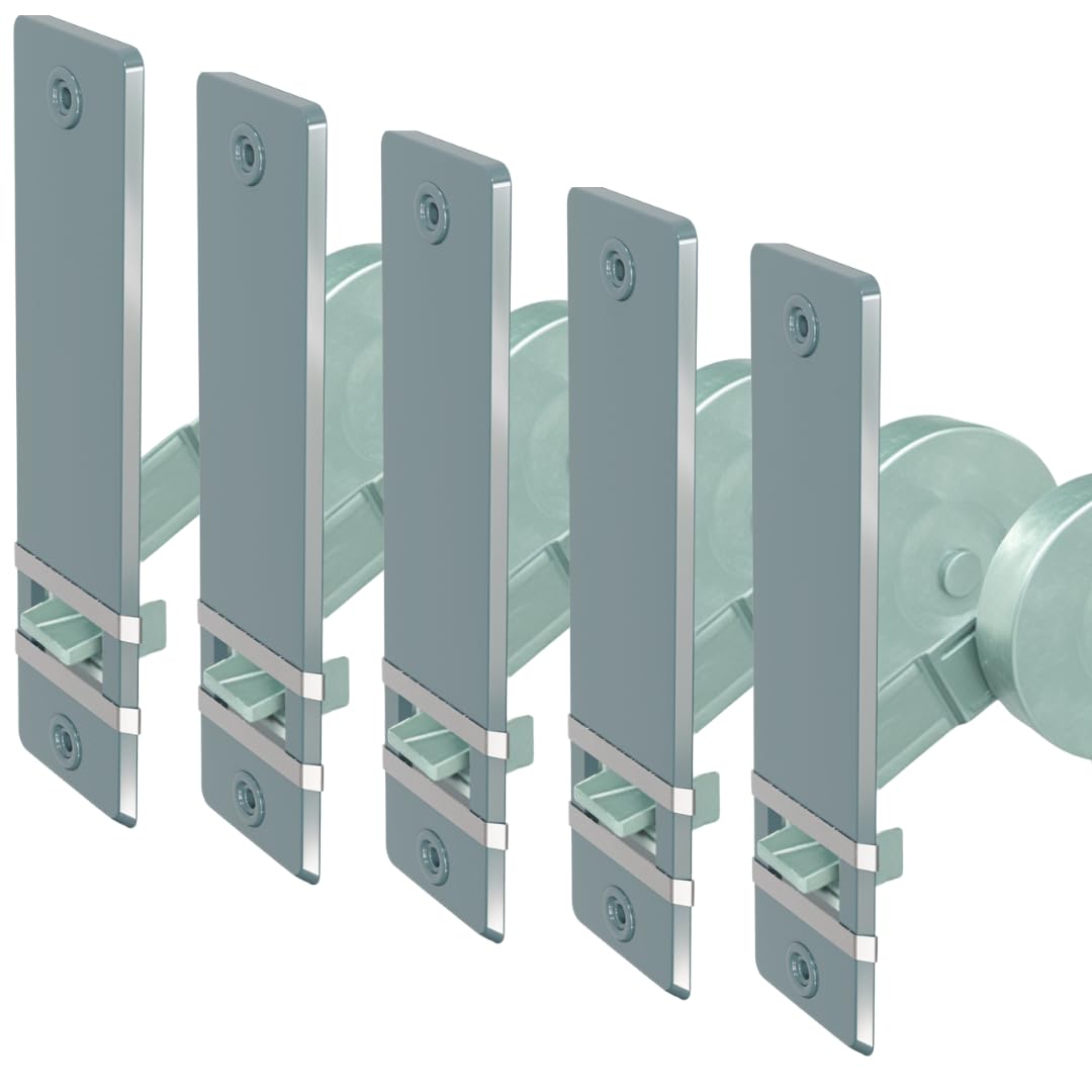 markiso® Rolladen Gurtwickler unterputz, Rollladen Aufwickler Lochabstand 160mm | 5 Stück | für Maxi