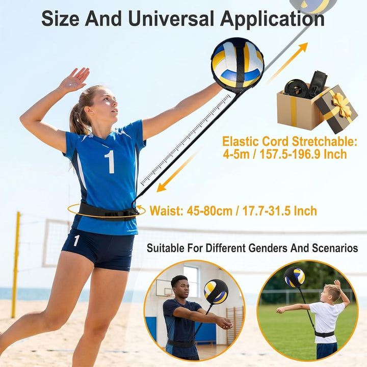 Volleyball Spike Trainer, Volleyball Trainingshilfe –Ball Zubehör für effektives Training, Ideal für
