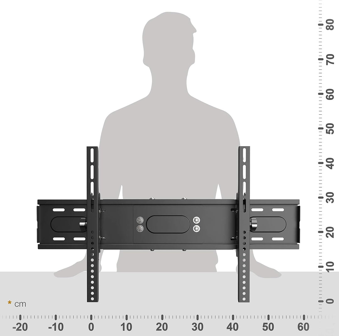 RICOO TV Wandhalterung Fernseher Schwenkbar Neigbar für 32-75 Zoll, Universal TV Halterung R08-XL, F