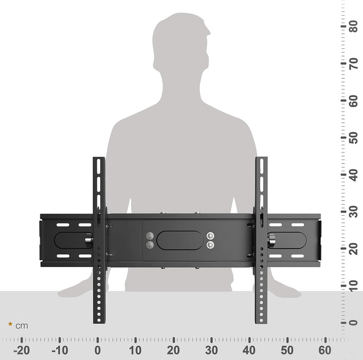 RICOO TV Wandhalterung Fernseher Schwenkbar Neigbar für 32-75 Zoll, Universal TV Halterung R08-XL, F