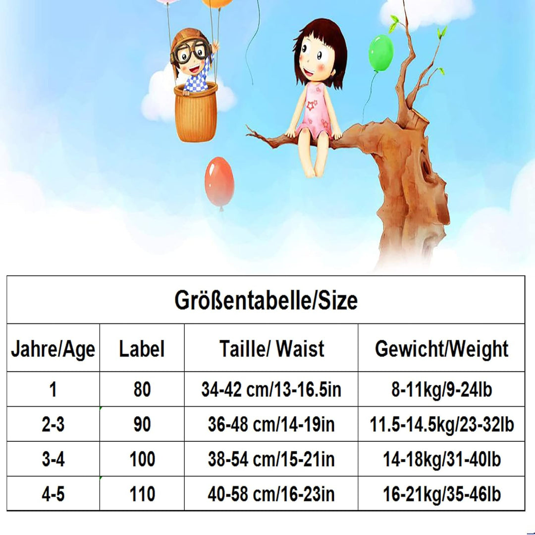 JackLoveBriefs Töpfchen Trainingshose Baby Kinder Töpfchen Unterwäsche(1 bis 5Jahre, 8 Stück 4-5 Jah