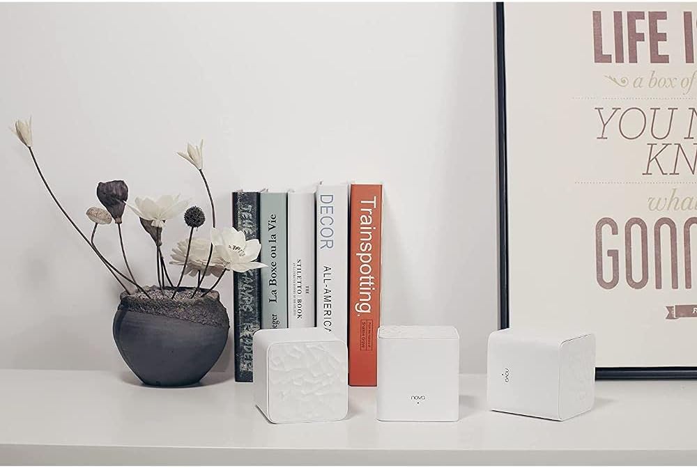 Tenda Nova MW3 Mesh WLAN System - AC1200 Dual Band Mesh Set - empfohlen für Häuser mit 2-3 Schlafzim