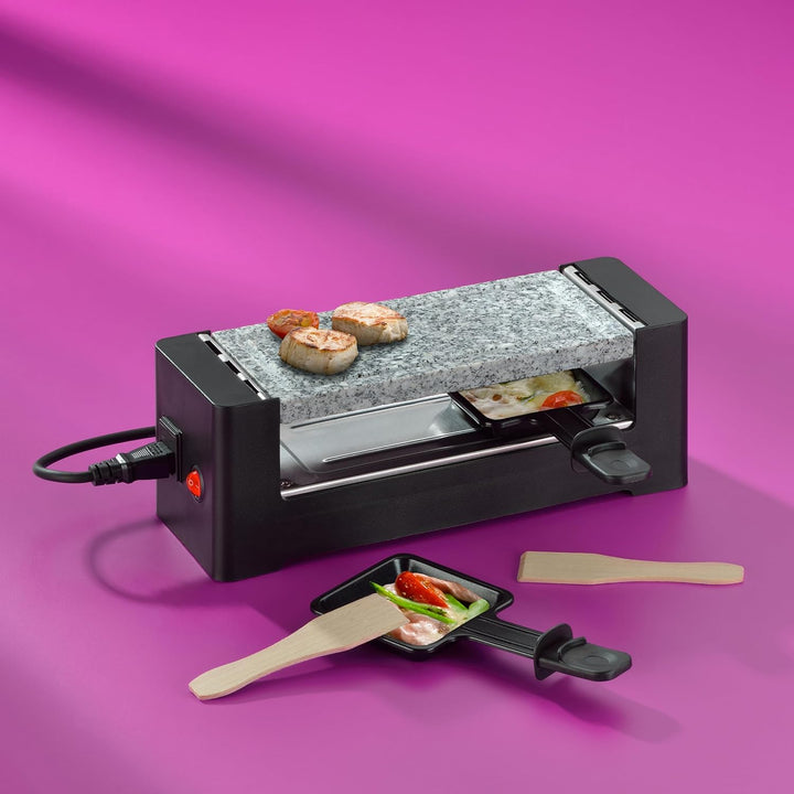 kela 10044 Raclette, Stoneware L 33cm x B 11cm x H 11,5cm Schwarz, L 33cm x B 11cm x H 11,5cm Schwar