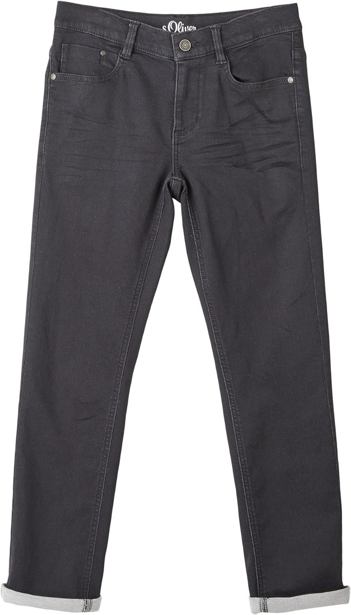 Esprit Boy's Jeans, Seattle Regular Fit, schwarz, 134