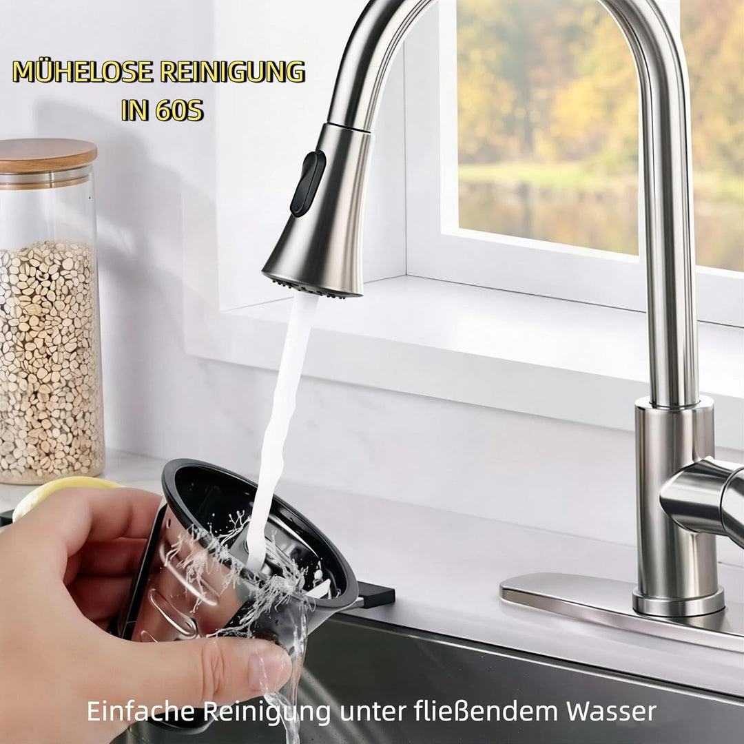 Elektrische 5-in-1 Gemüsehobel 150W, Gemüseschneider mit 5 Edelstahl-Trommeln für Käse, Obst &amp; Gemüs