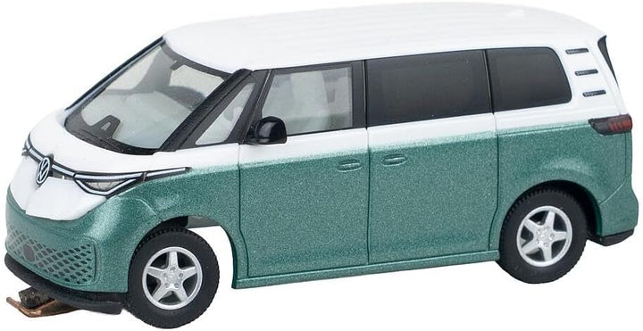 Faller 161422 - VW ID. Buzz, grün-weiss (HERPA) - Spurweite H0
