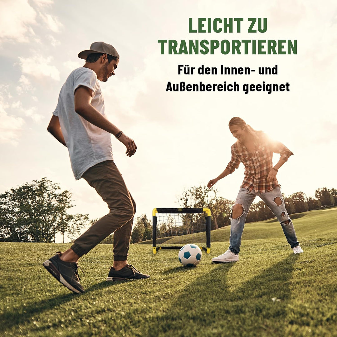 Umbro Fussballtor - Fussballtor 50 x 44 x 44 cm - Faltbares fussball Tor - Fussballtore für Garten K