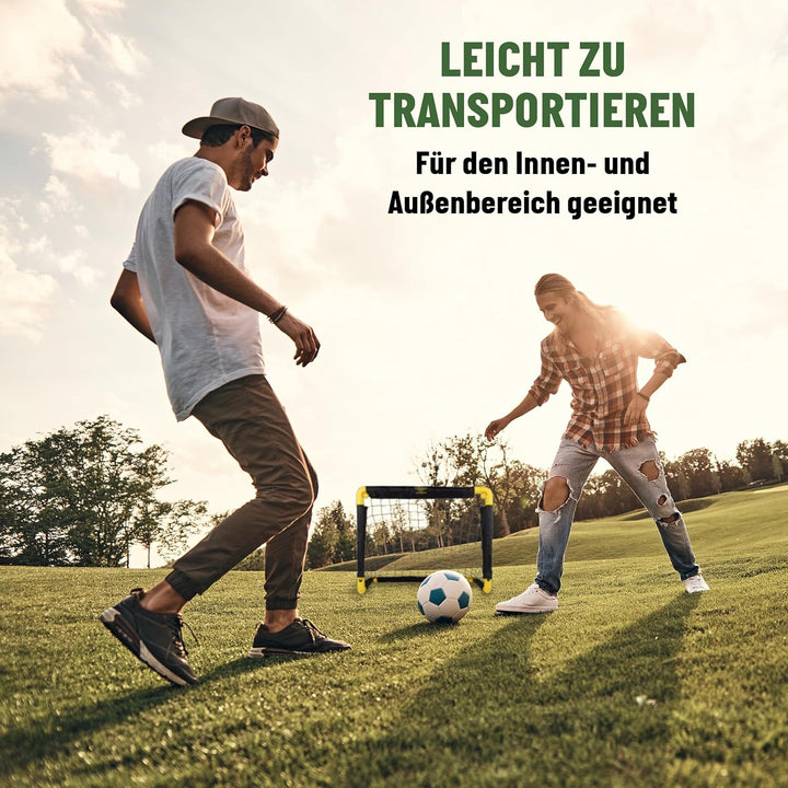 Umbro Fussballtor - Fussballtor 50 x 44 x 44 cm - Faltbares fussball Tor - Fussballtore für Garten K