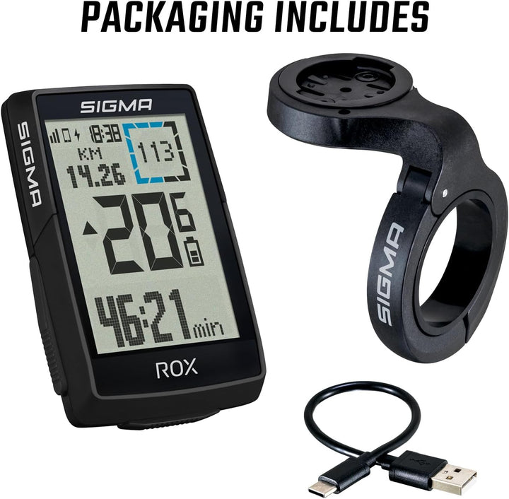 SIGMA ROX 4.0 SE| Special Edition |Fahrradcomputer kabellos GPS & Navigation inkl. OVERCLAMP Butler