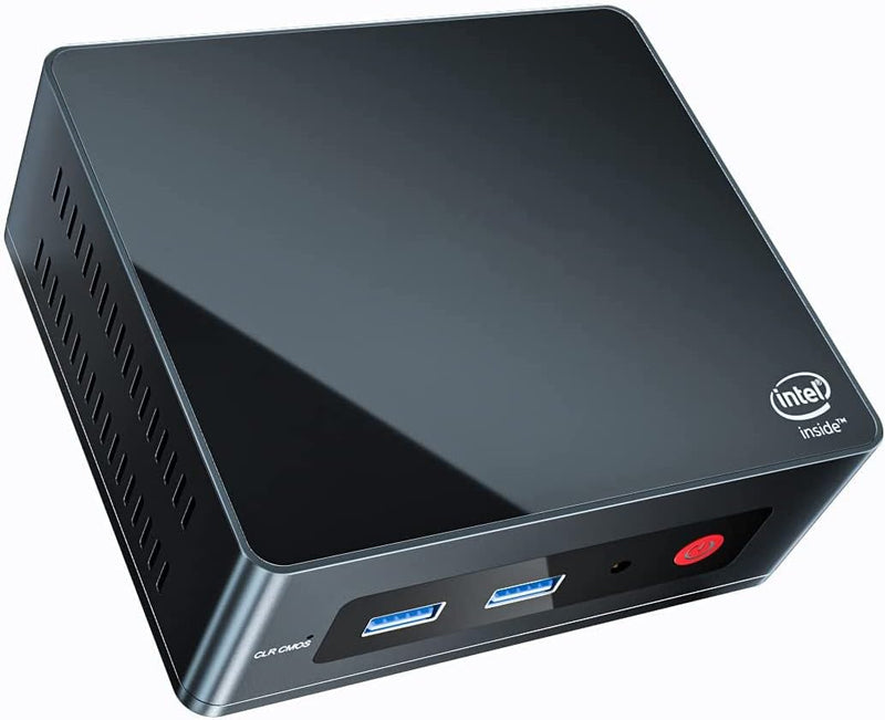 Beelink Mini PC GK Mini with Intel Prozessor J4125 (bis zu 2,7 GHz), 8G LPDDR4/256G SSD Mini Compute