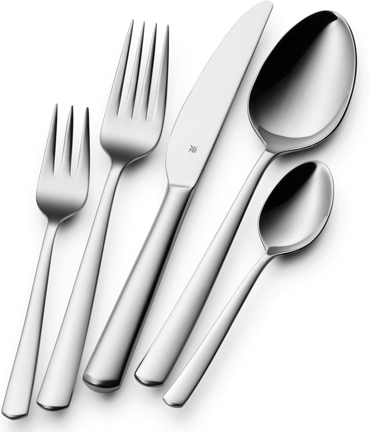 WMF Boston Salatbesteck Edelstahl 23,7 cm, Salatgabel, Servierlöffel, Cromargan Edelstahl poliert, g
