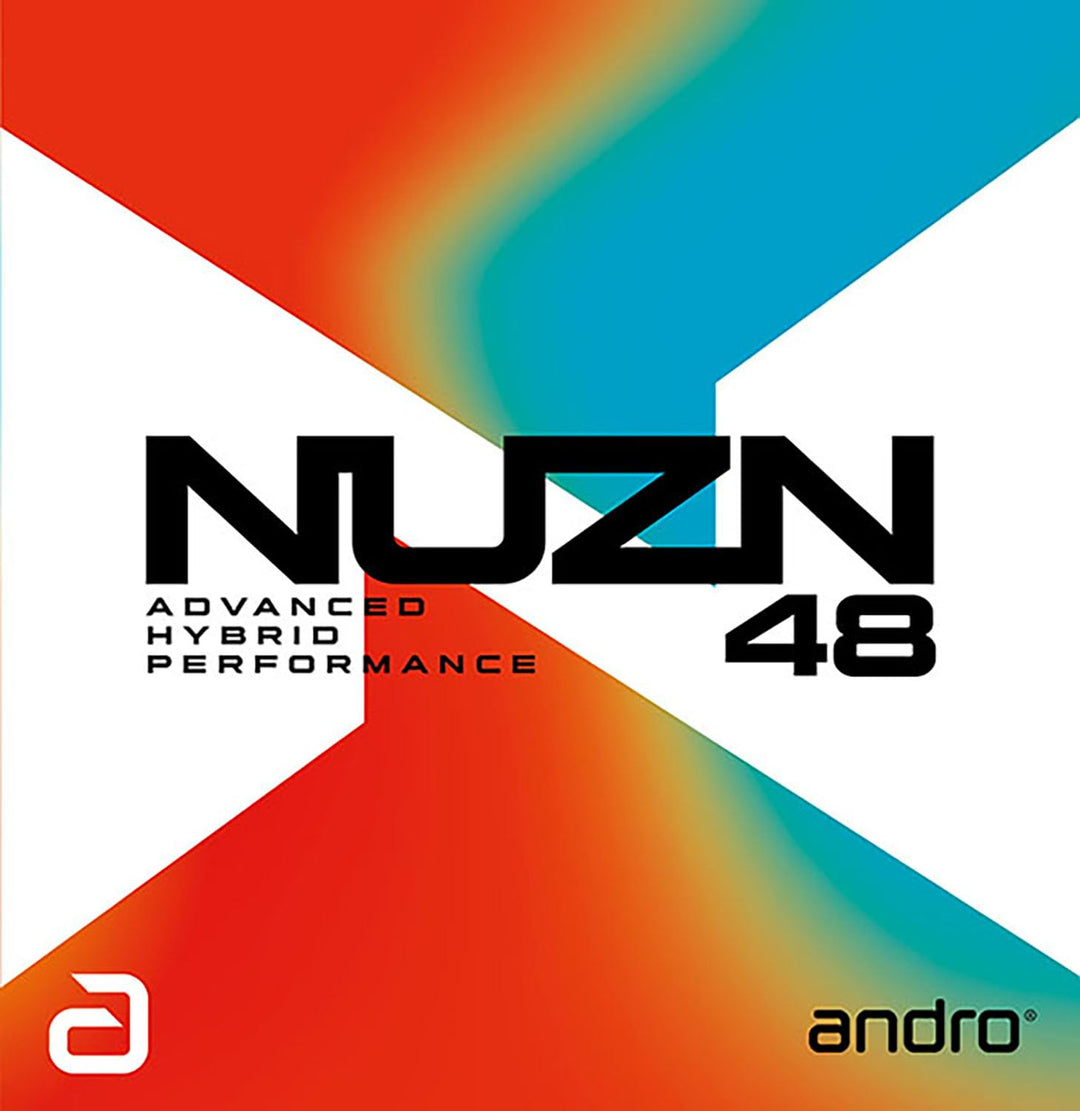 ANDRO NUZN 48 Tischtennisbelag (Rot, 1,9mm)