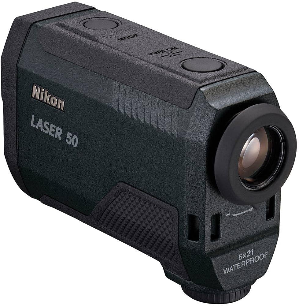 Nikon Golf 50 Laser Entfernungsmesser, Schwarz, Nicht zutreffend