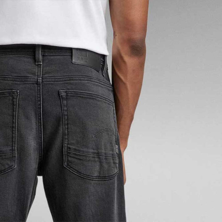 G-STAR RAW Herren Pilot 3D Slim Jeans 28W / 30L Grau (Worn in Black Onyx D20505-b479-c942), 28W / 30