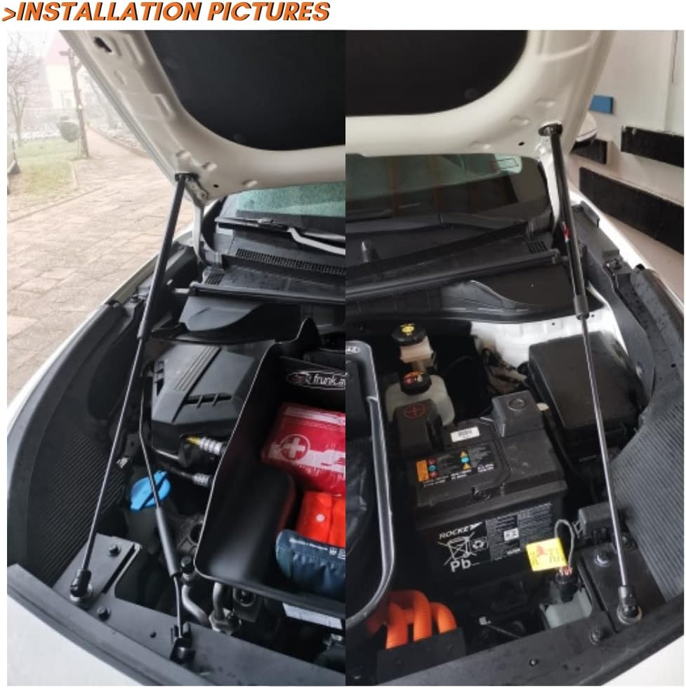 JINGLINGKJ für 2016-2019 Niro (DE) 5-Türer SUV Frontklappen-Dämpfer-Gasstreben Stossdämpfer Stosssta