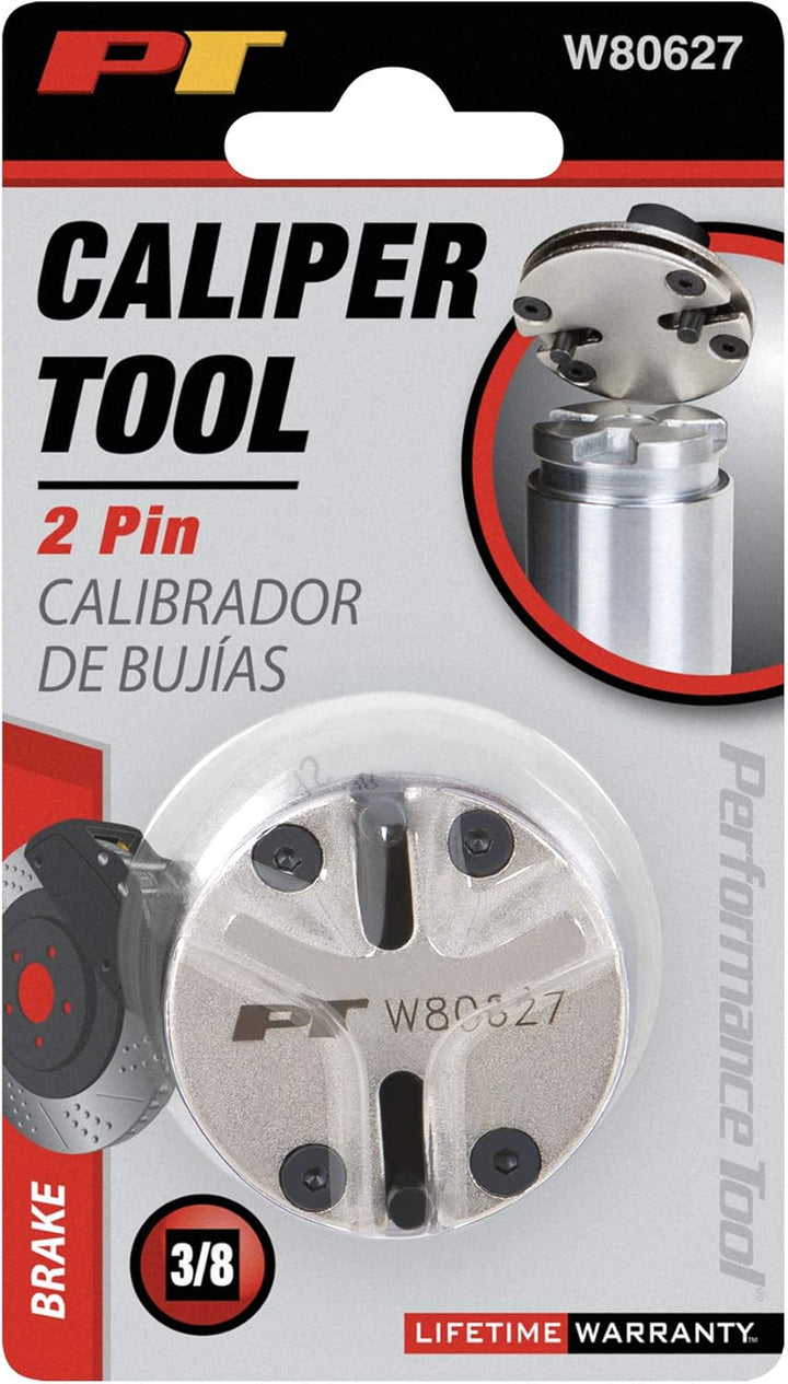 Performance Tool W80627 Messschieber mit 2 Stiften 2 Pin Piston Caliper Tool, 2 Pin Piston Caliper T