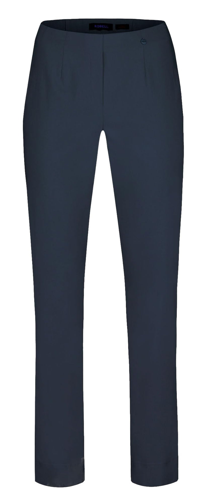 Robell Style Marie - Stoffhose Damen high Waist - Damenhose Power Stretch - Bengaline Stoff Hose mit