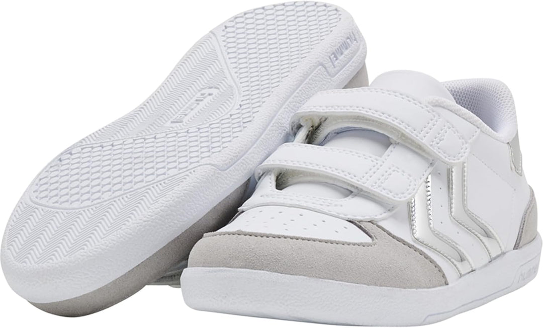 hummel Unisex Kinder Victory Sneaker 26 EU Weiss, 26 EU Weiss