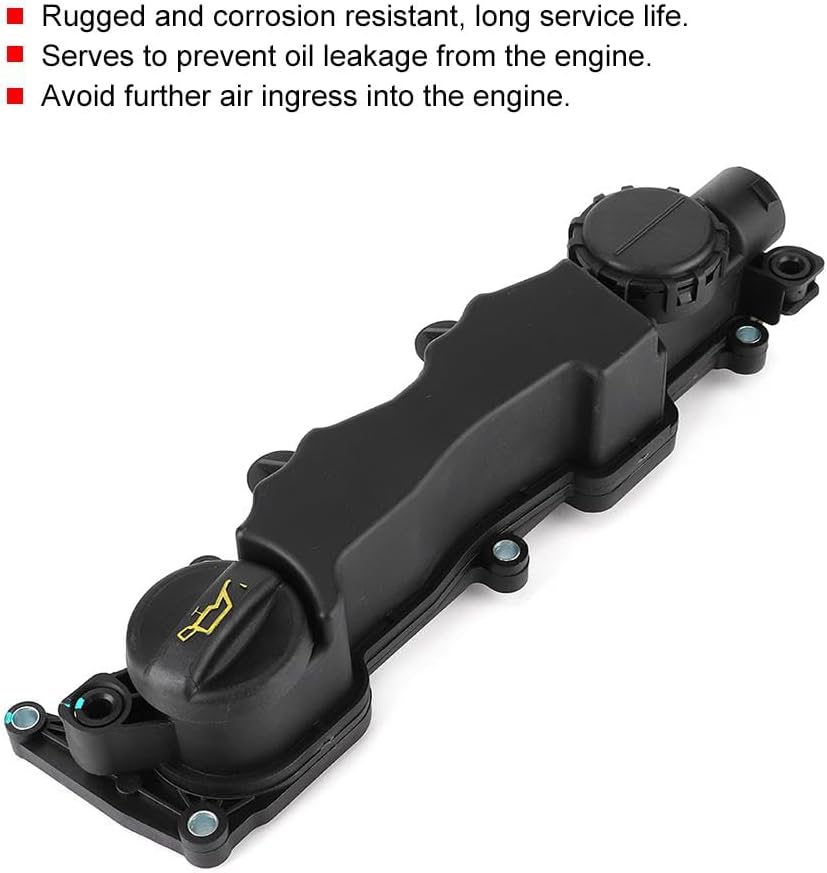 BOROCO Motorventil Kipphebelabdeckung,Rocker Cover Dichtung passend für 1.6 HDI Berlingo C2 C3 C4 C5