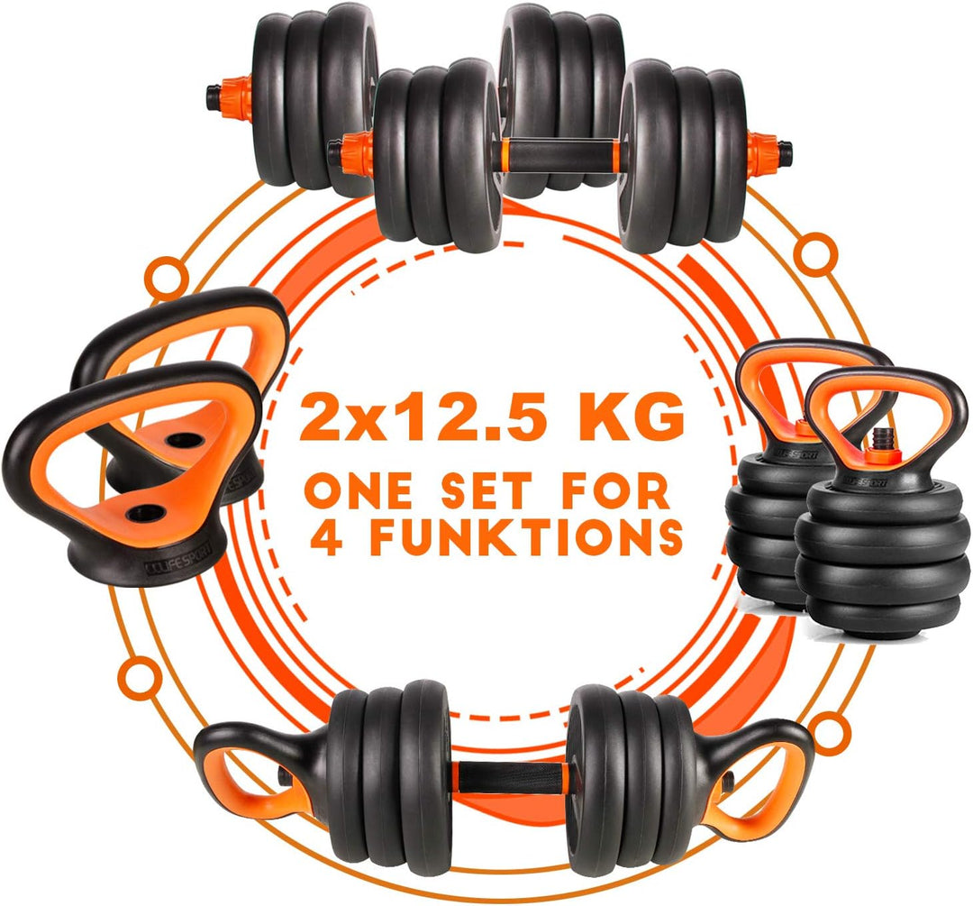 CCLIFE Hanteln Set 2er Kurzhanteln 20 30 40kg Hantelset professionell Dumbbell ohne Verbindungsstahl
